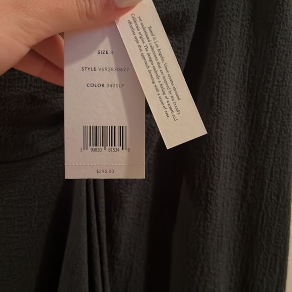 Vince Camuto Dark Green Midi Skirt - Picture 4 of 8